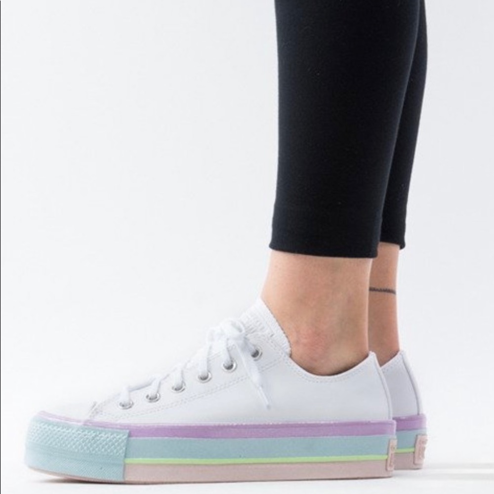 Chuck Taylor Lift Ox Pastel Glitter